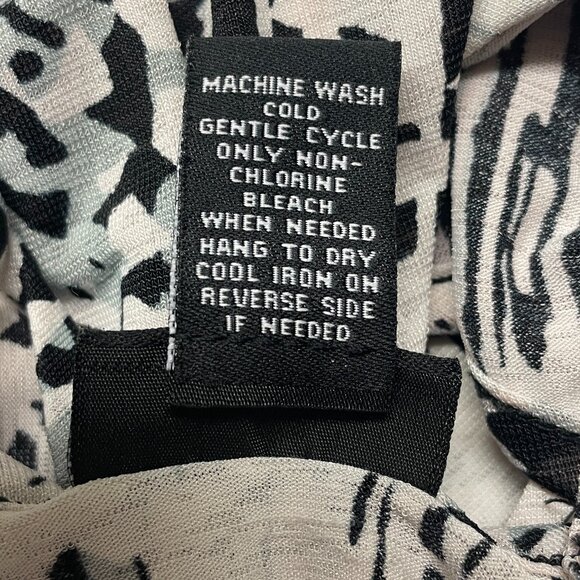 Rue 21 Aztec Pattern Black White Jr’s Dress Sz S Racerback Straps Embroidery Y2K - Picture 10 of 10